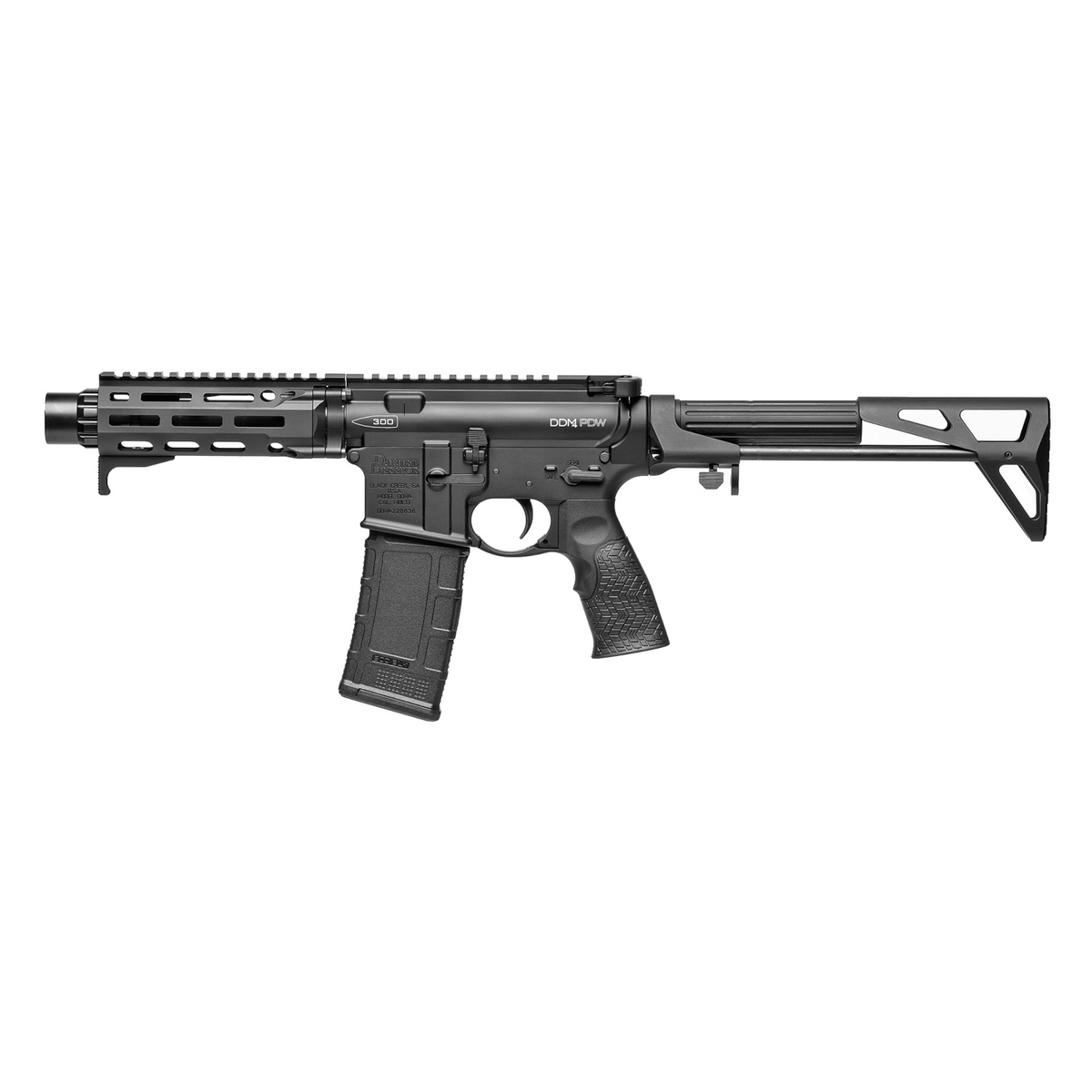 Daniel Defense DDM4 PDW SBR 300 Blackout Rifle