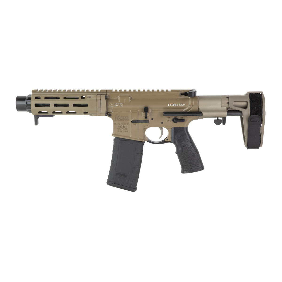 Daniel Defense PDW 300 Backout Pistol