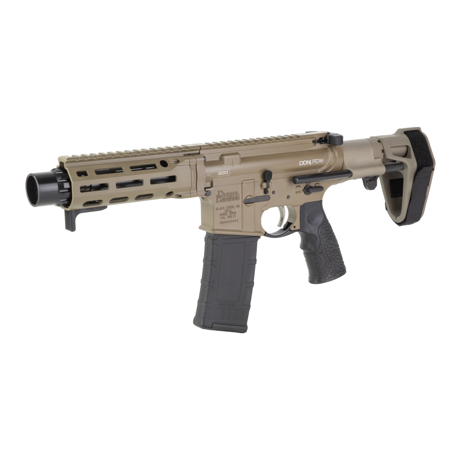 Daniel Defense PDW 300 Backout Pistol