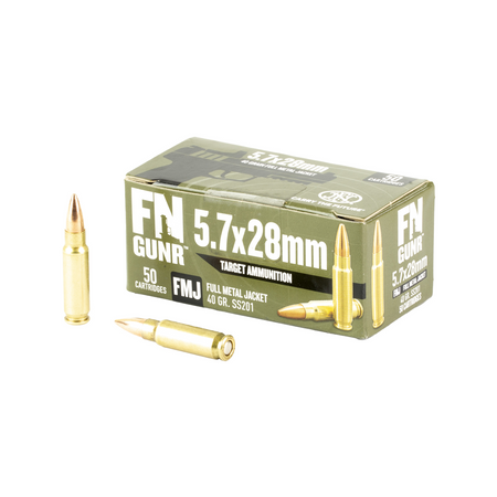 FN GUNR SS201 5.7X28mm Full Metal Jacket Ammunition