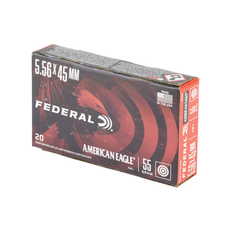 Federal American Eagle 5.56x45mm Full Metal Jacket Ammunition