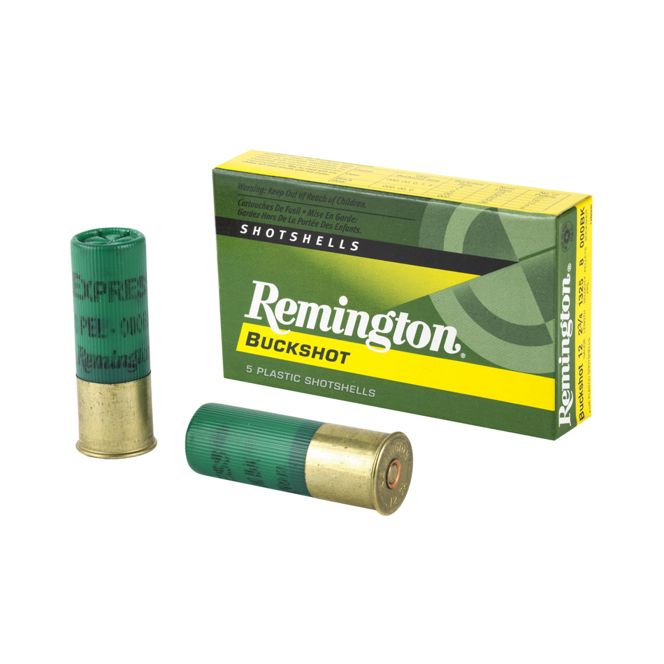 Remington 12 Gauge Buckshot Ammunition