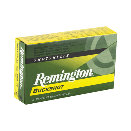 Remington 12 Gauge Buckshot Ammunition