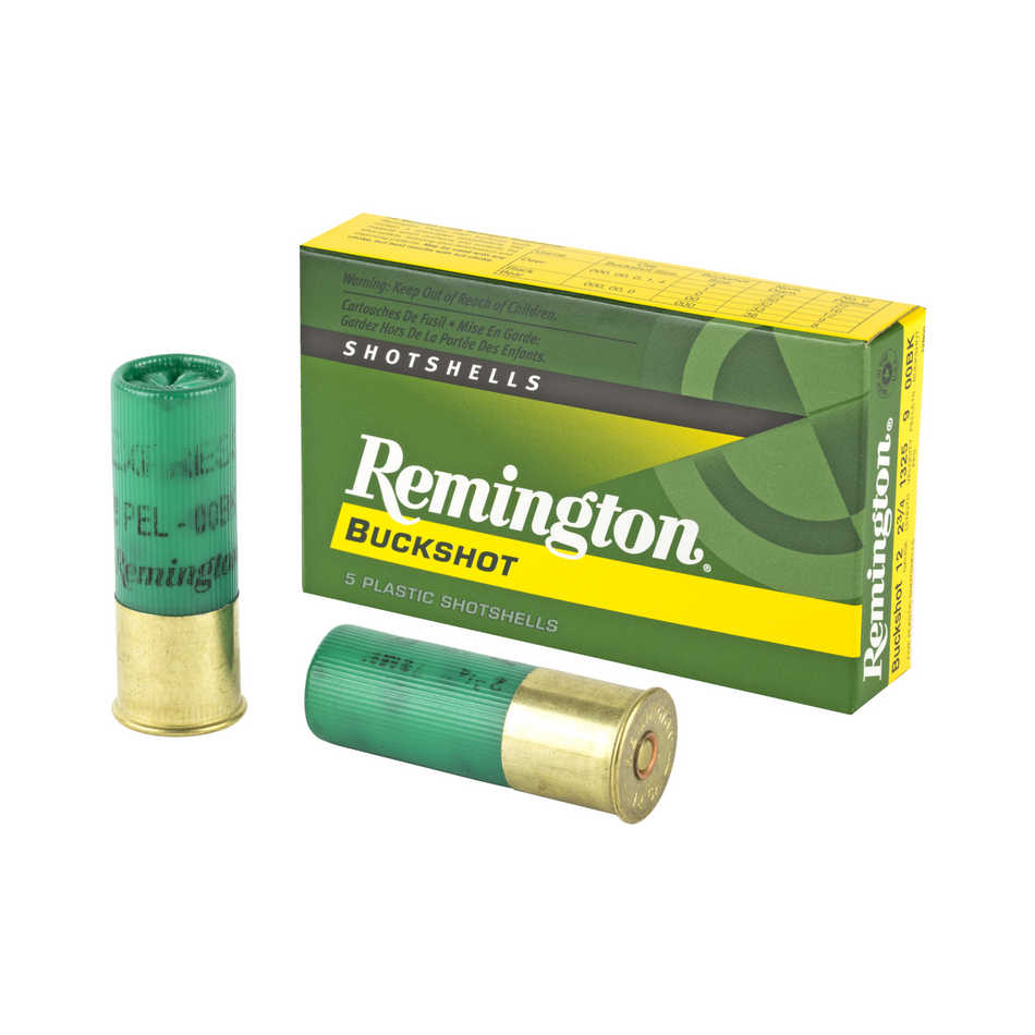 Remington 12 Gauge Buckshot Ammunition
