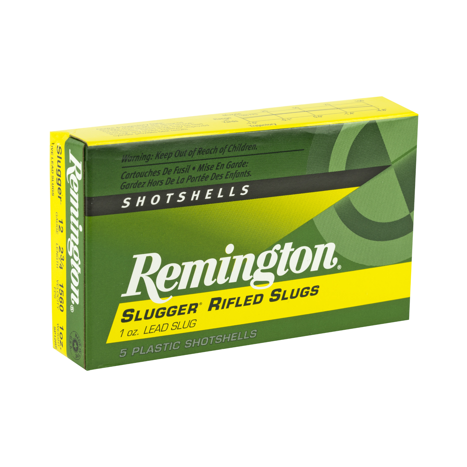 Remington 12 Gauge Rifled Slug Ammunition