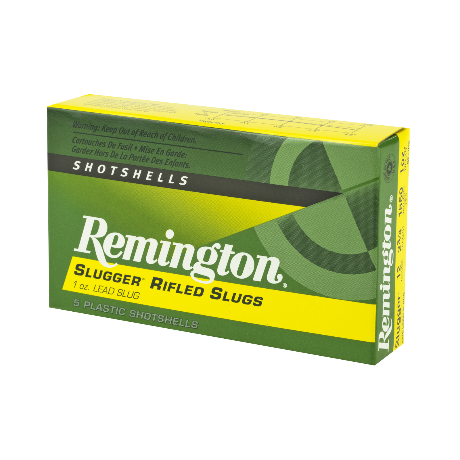 Remington 12 Gauge Rifled Slug Ammunition