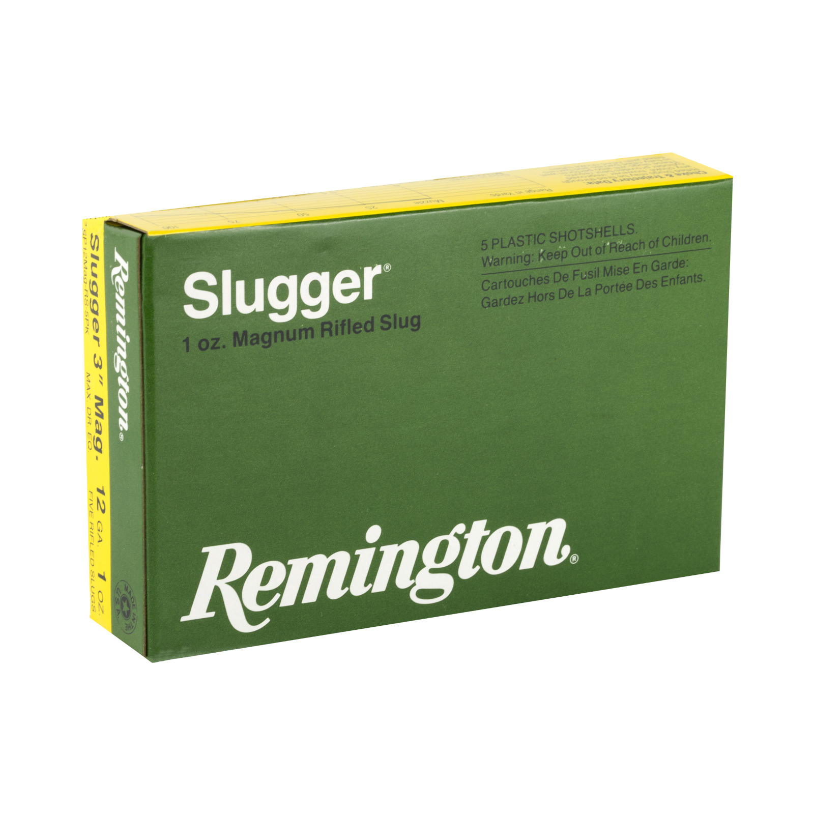 Remington 12 Gauge Rifled Slug Ammunition