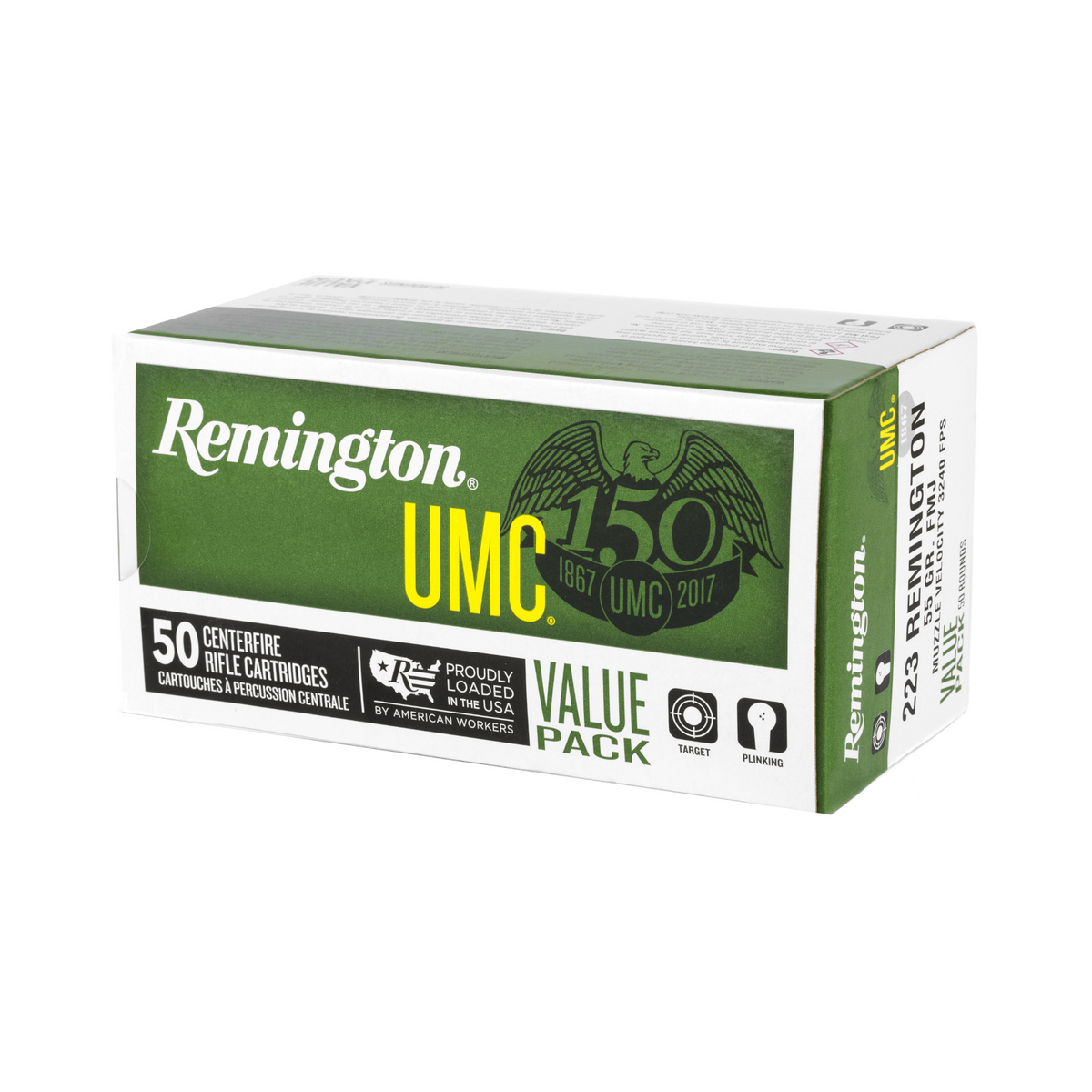 Remington .223 Full Metal Jacket Ammunition