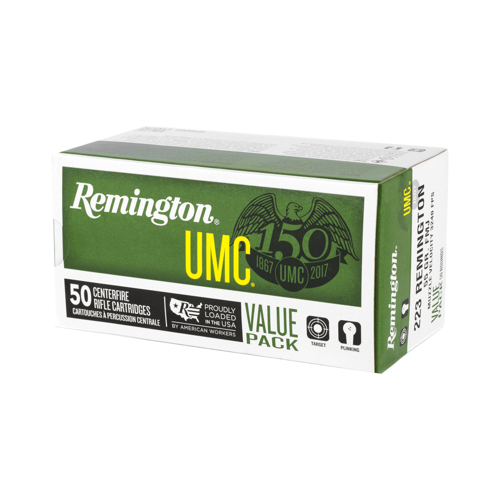 Remington .223 Full Metal Jacket Ammunition
