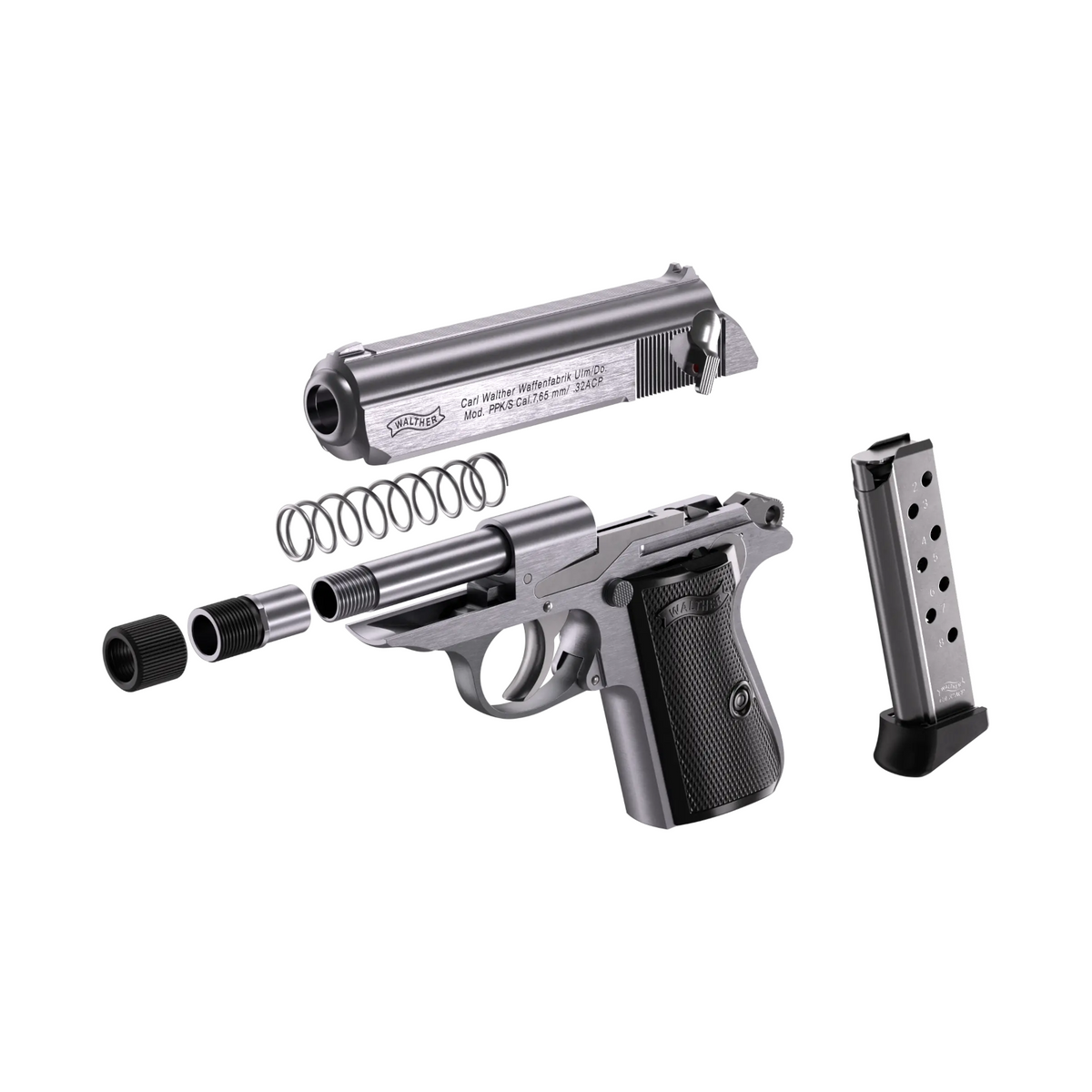 Walther PPK/S SD .32 ACP Pistol